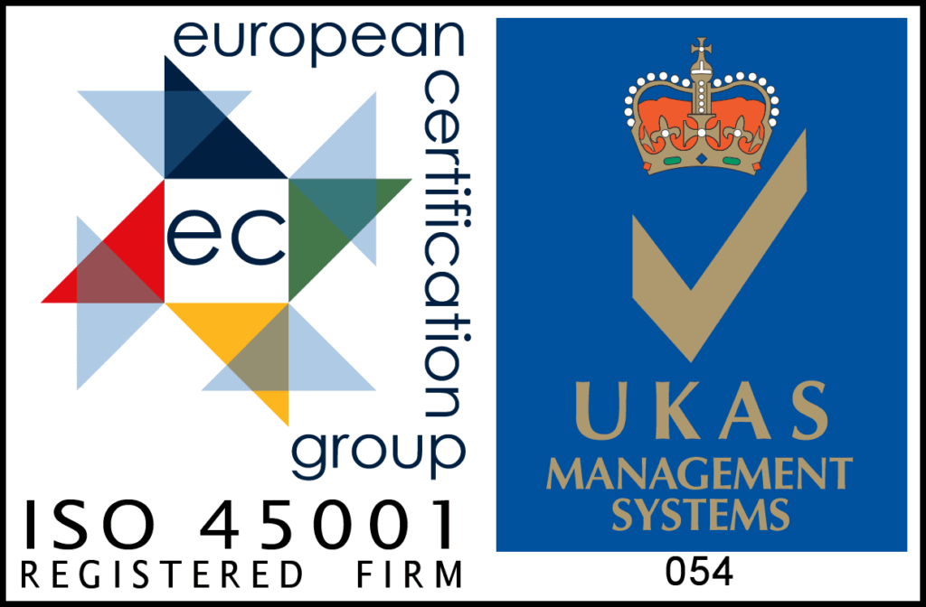 European Certification Group 45001 logo